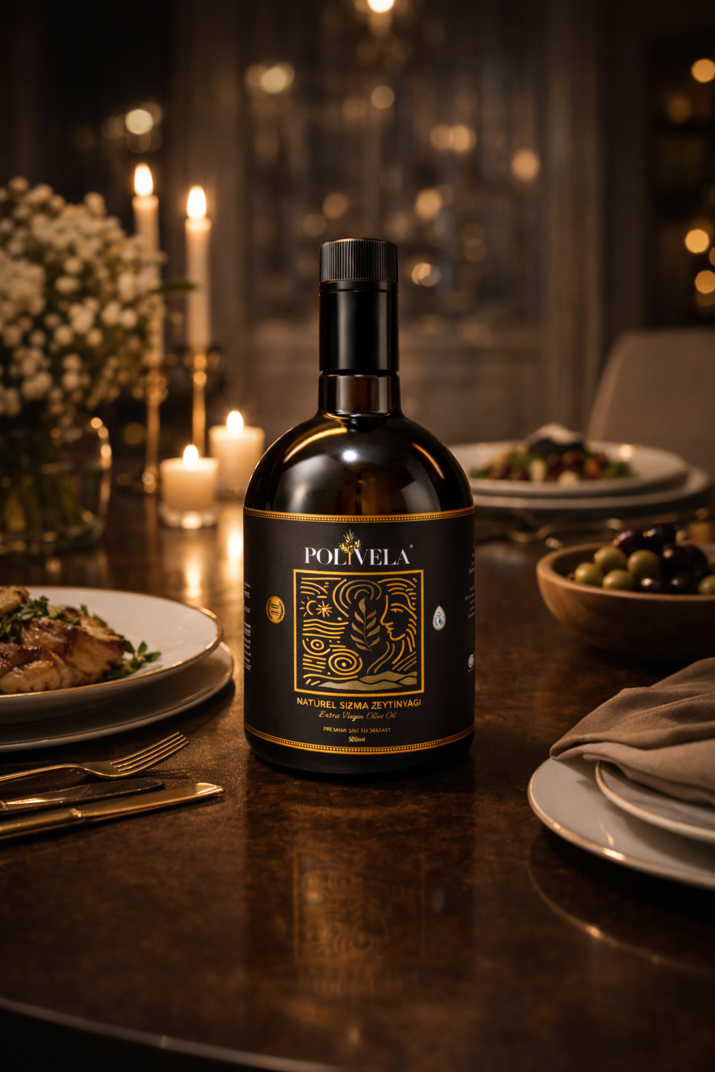 Erken Hasat Soğuk Sıkım Natürel Sızma Zeytinyağı 500 ml – Memecik serisi Yüksek Polifenollü - Görsel 4